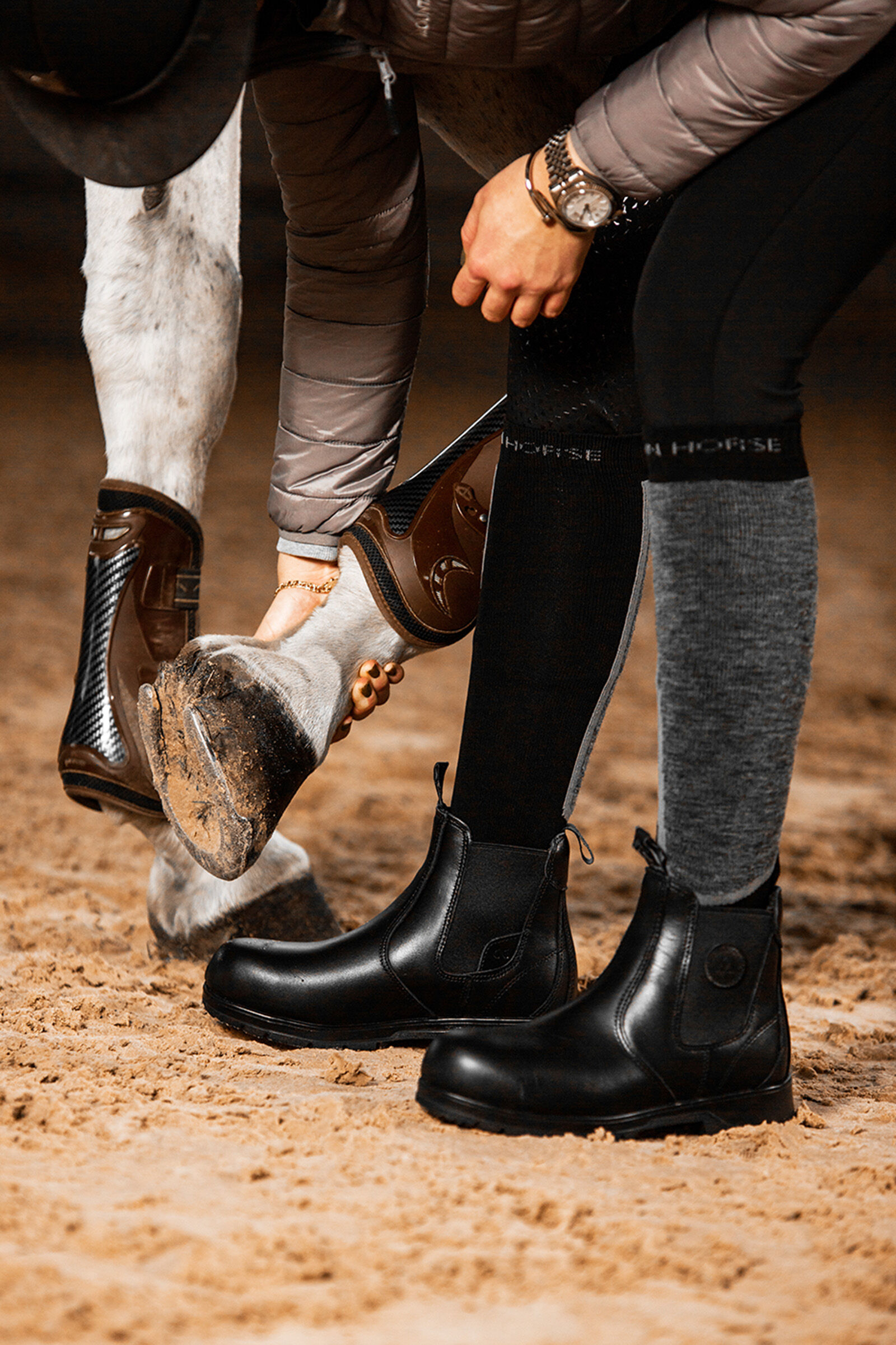 Aluminium toe cap boots store