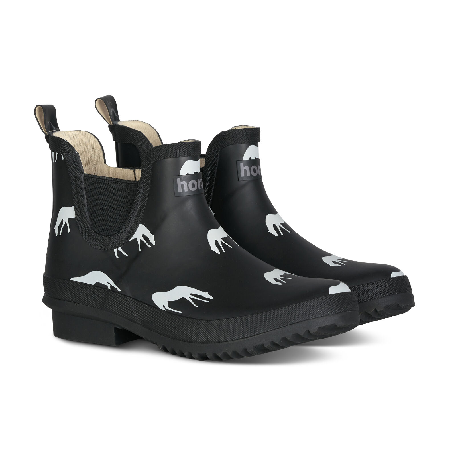 Horze Billie Women s Rubber Jodhpur Boots with Print horze.ie