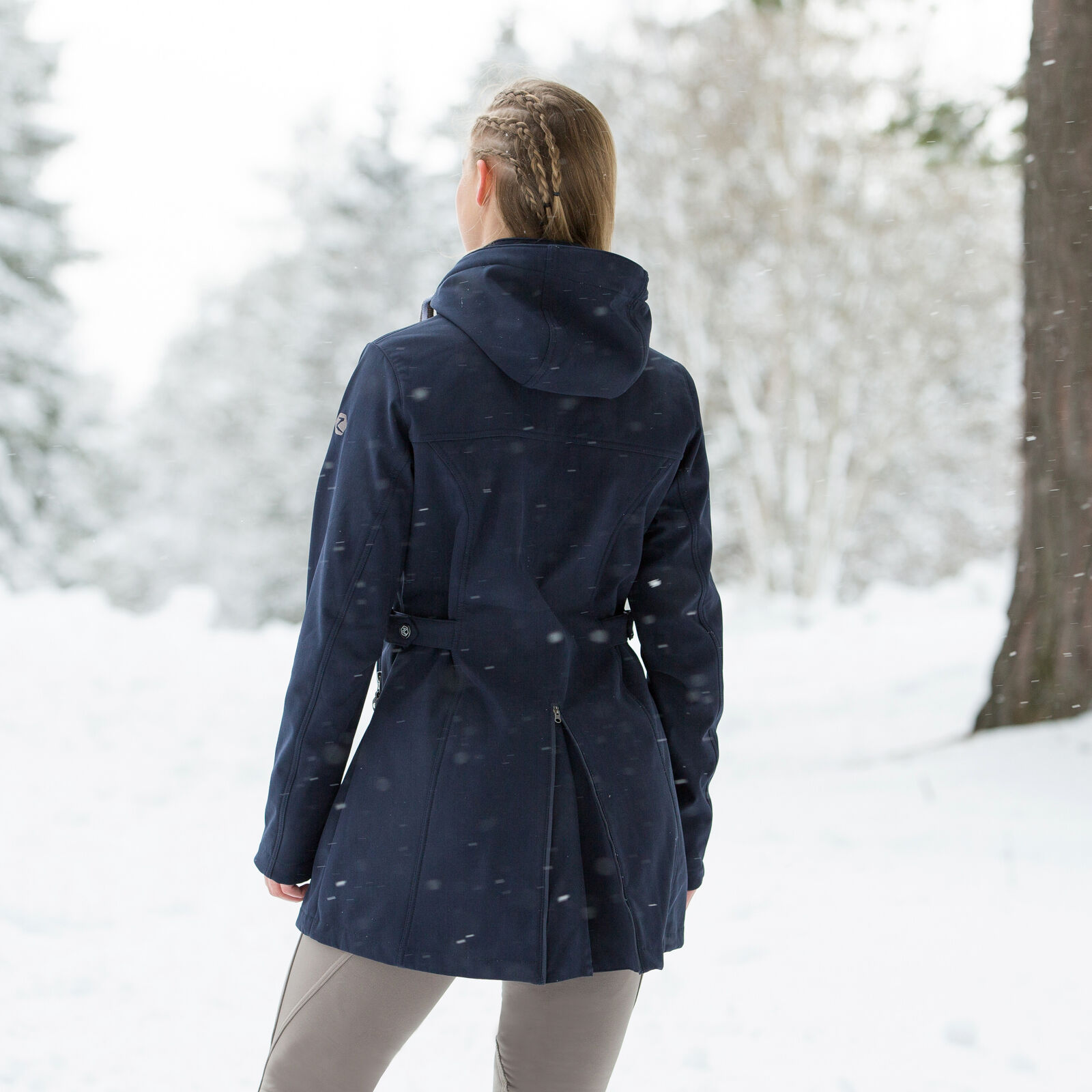 Horze Freya Women s Long Soft shell Riding Jacket horze.ie