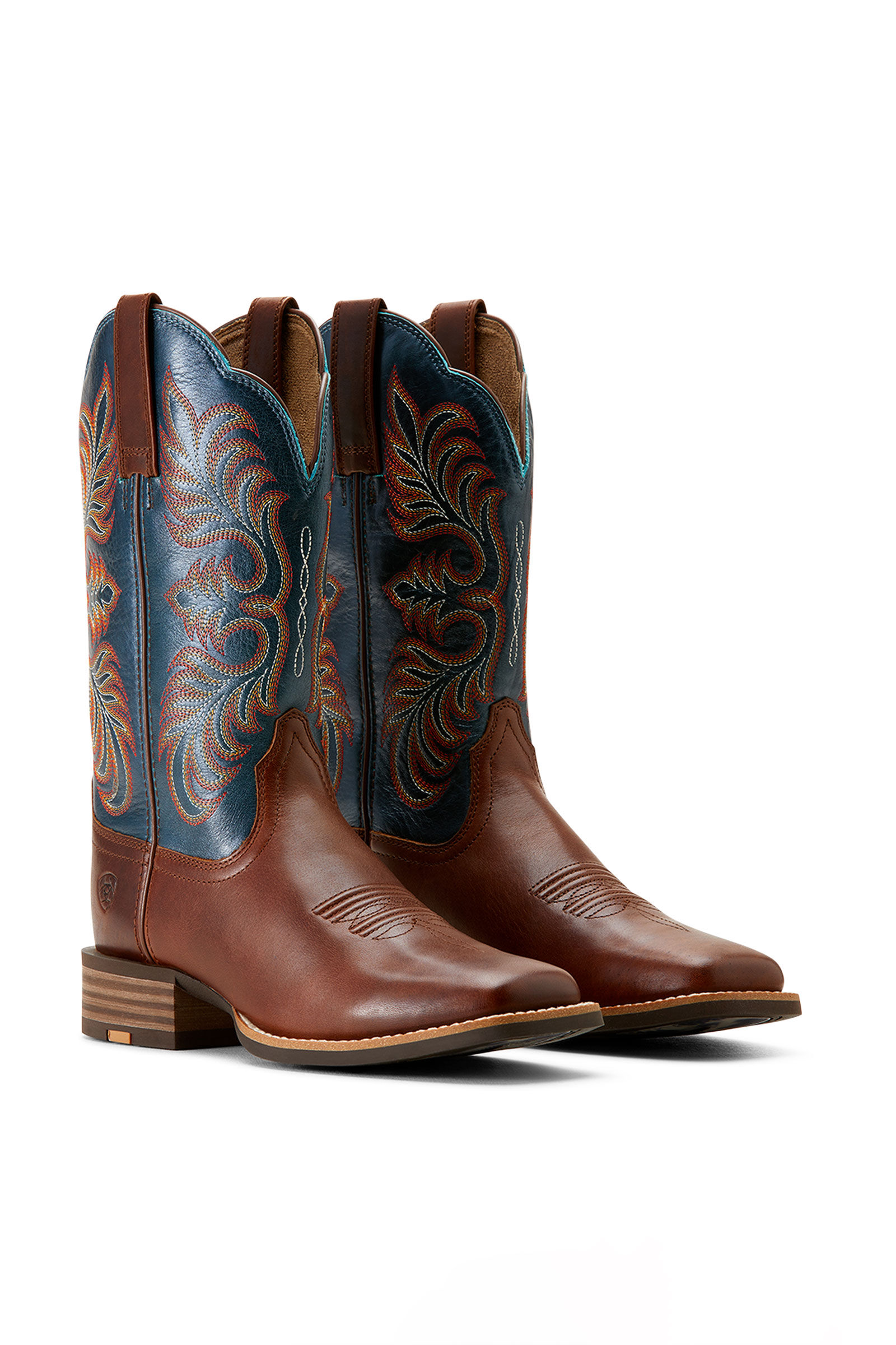 Blue ariat boots outlet