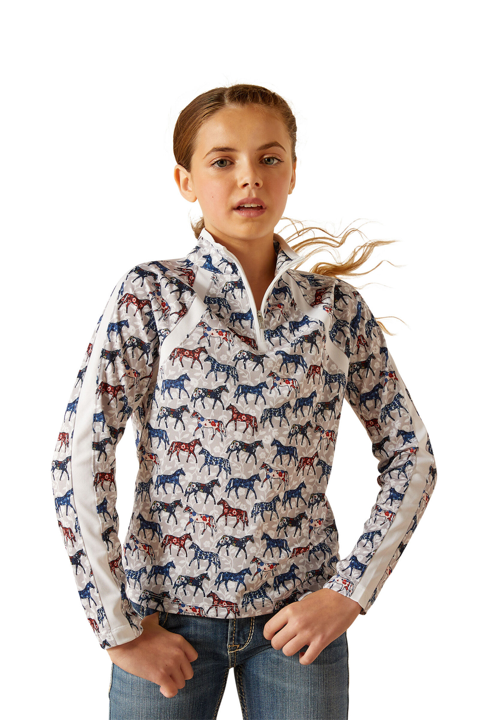 Girls riding tops hot sale