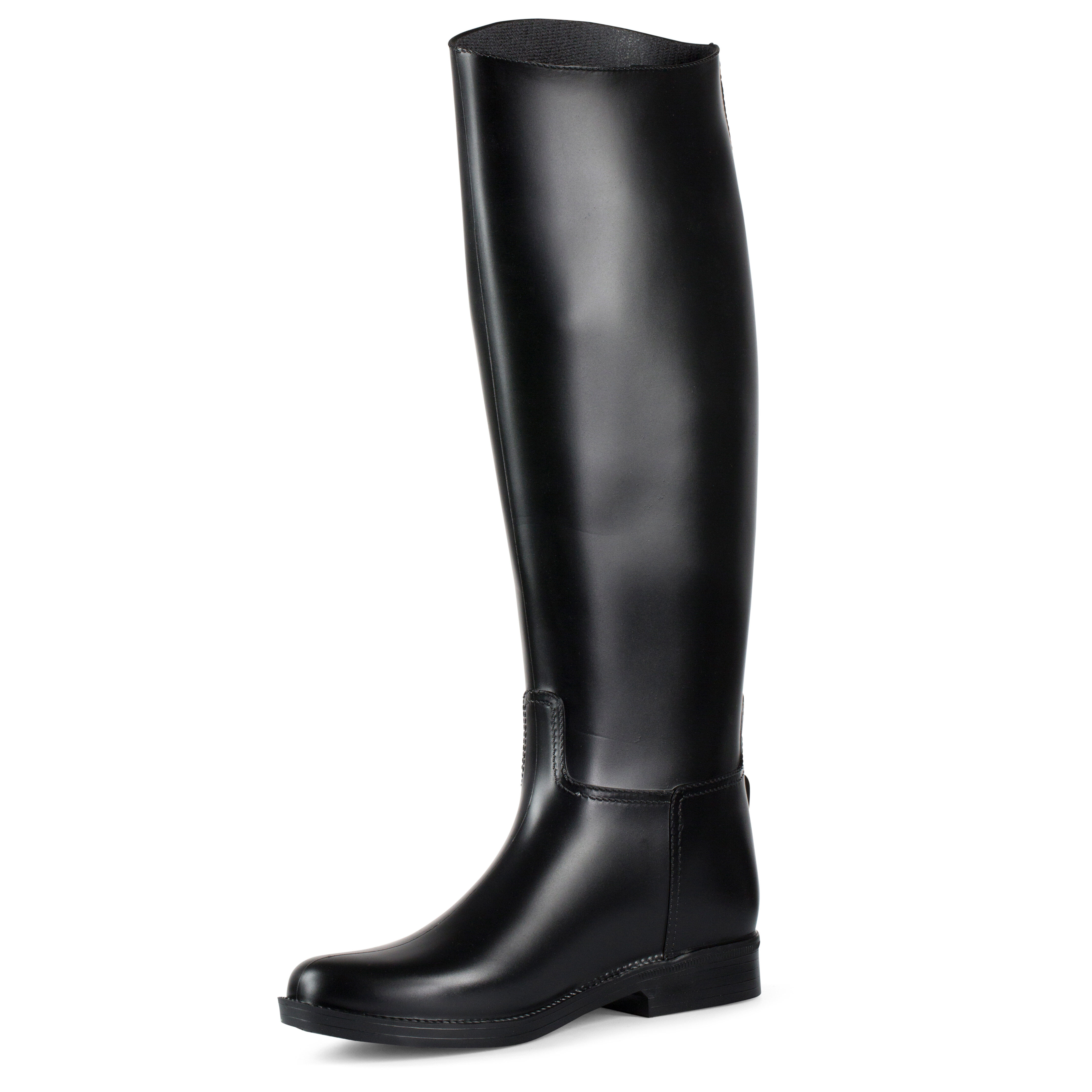 Ladies rubber riding boots clearance