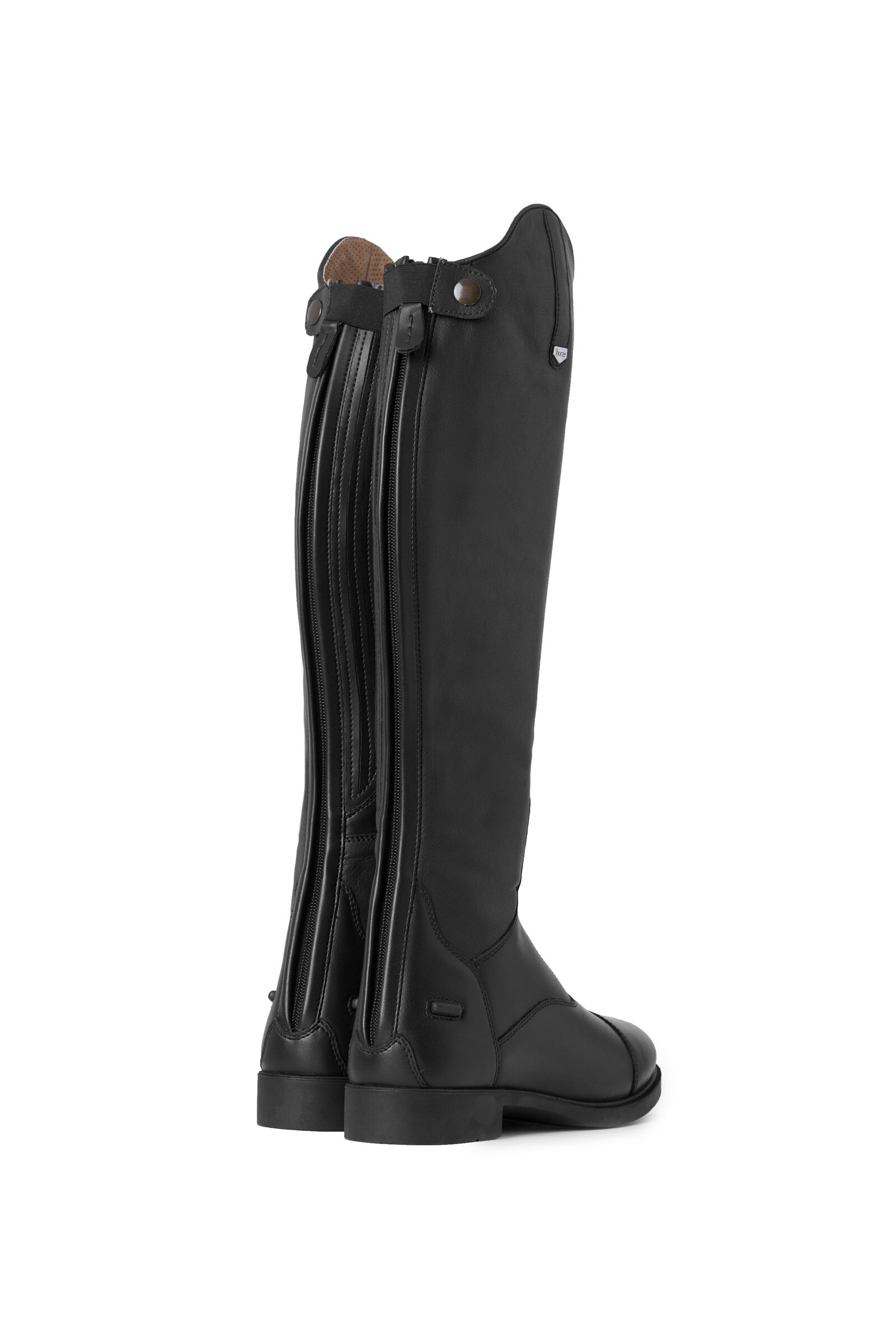 Womens black riding deals boots size 9